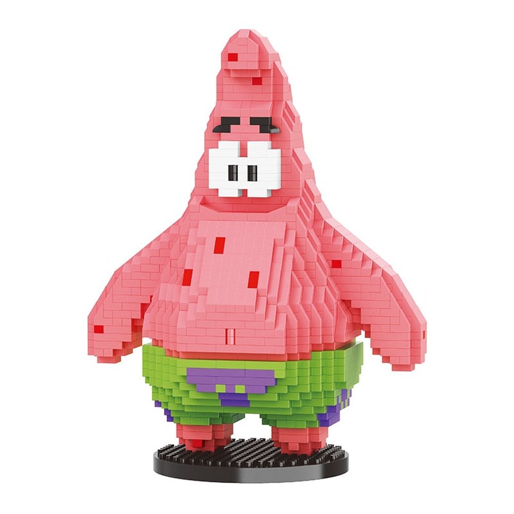 SpongeBob SquarePants Micro particles Block City  Patrick Star Squidward  Charm Kids Toys Birthday Gifts Jurassic Bricks