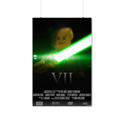 Star Wars Episode VII LEGO Movie Wall Art POSTER ONLY Jurassic Bricks