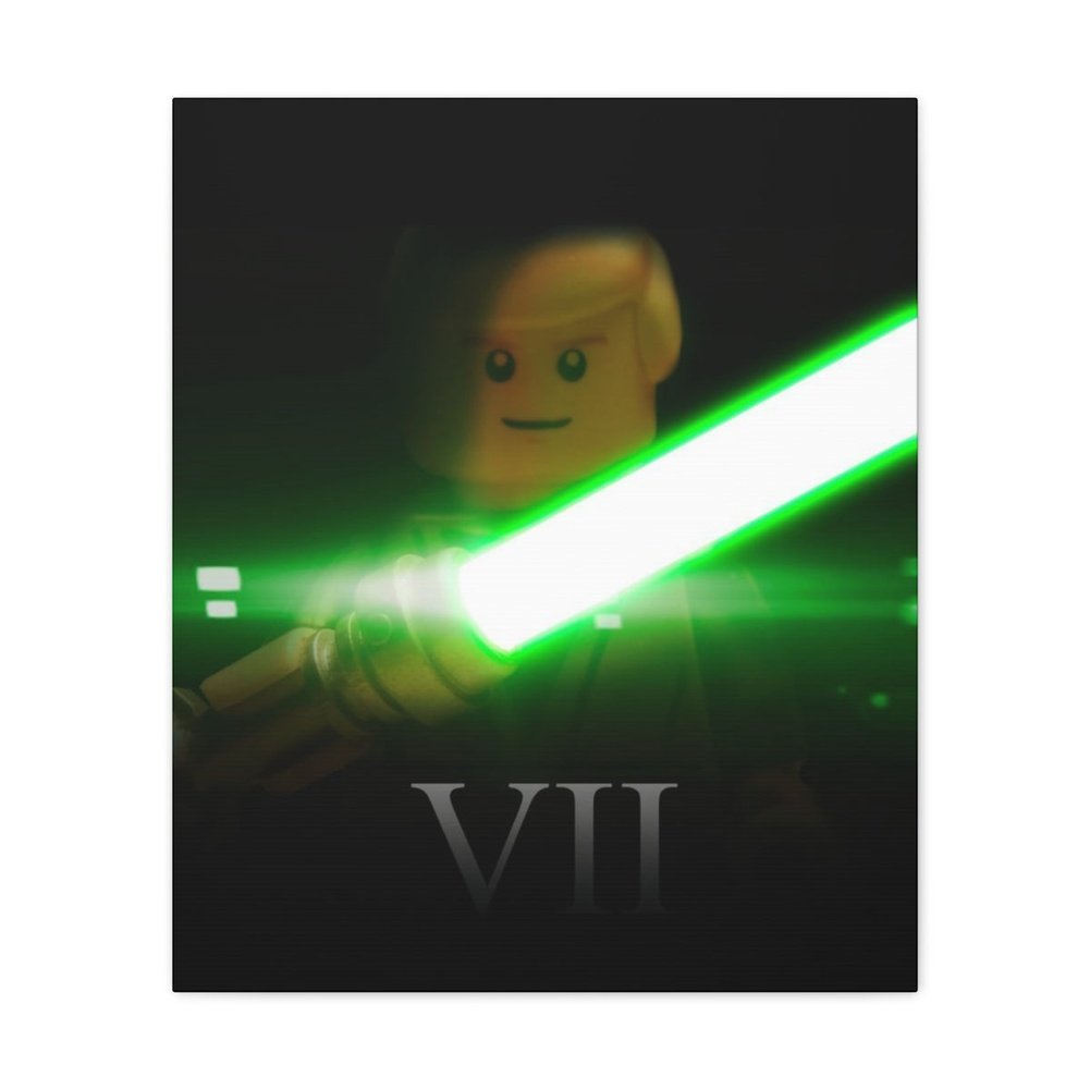 Custom MOC Same as Major Brands! Star Wars Episode VII Movie Wall Art Canvas Art With Backing.