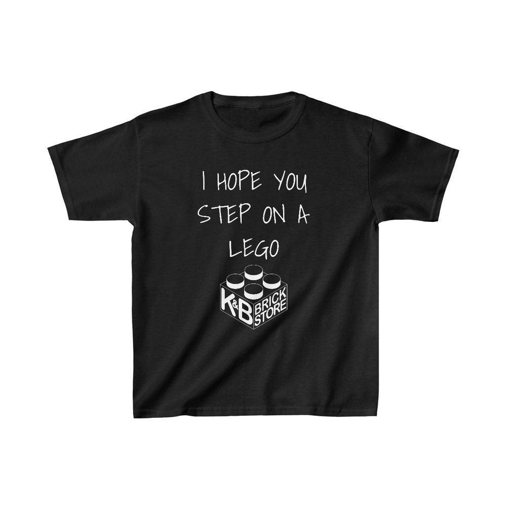 Step On A LEGO Kids Heavy Cotton Tee Jurassic Bricks