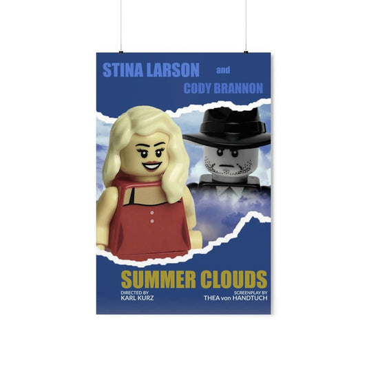 Summer Clouds LEGO Movie Wall Art POSTER ONLY K&B Brick Store