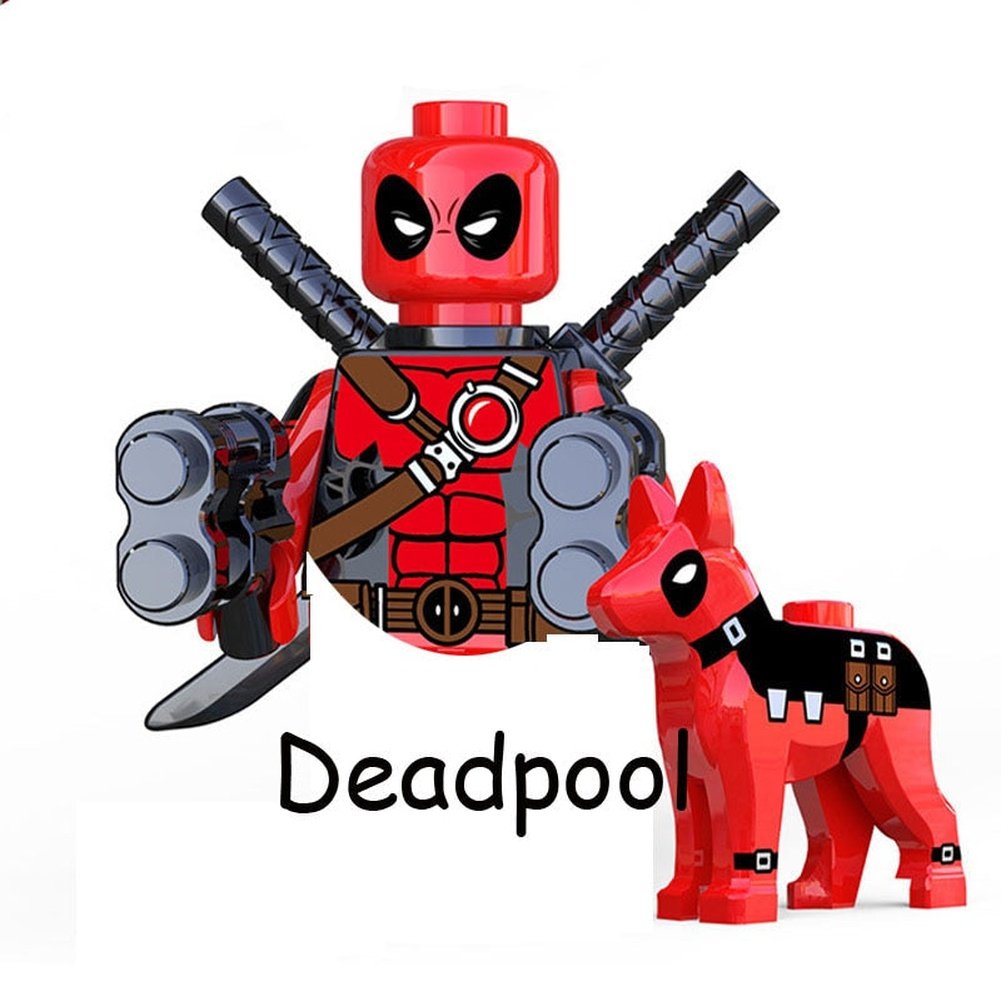 Super Heroes The Wolverine Logan Deadpool Venom Wade Carnage Model Figure Blocks Construction Building Bricks Toys For Children Jurassic Bricks