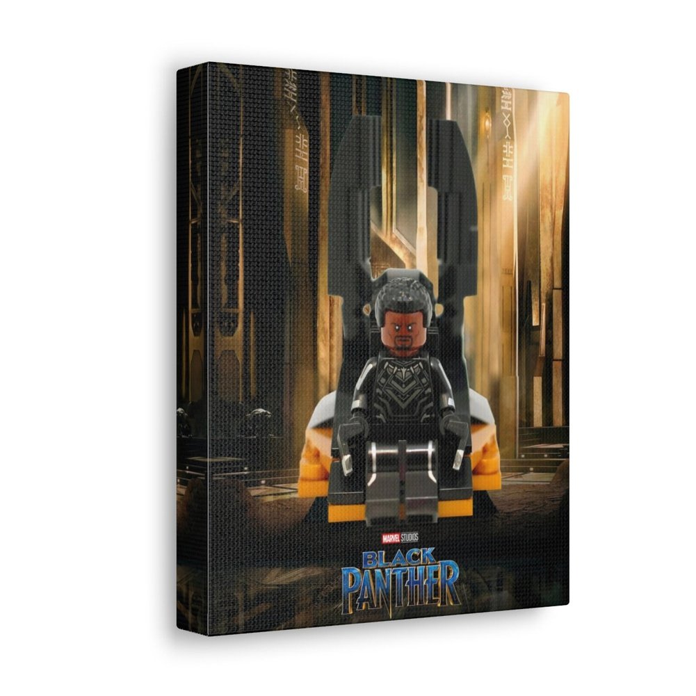 Custom MOC Same as Major Brands! The Black Panther LEGO Movie Wall