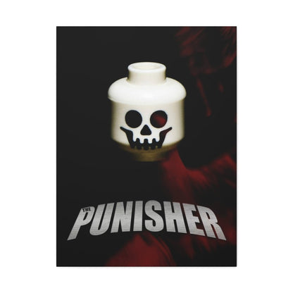 Custom MOC Same as Major Brands! The Punisher LEGO Movie Wall Art Canvas Art With Backing.