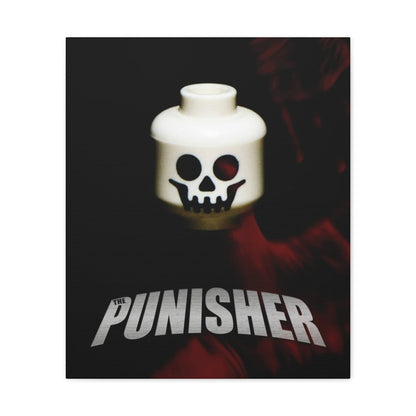 Custom MOC Same as Major Brands! The Punisher LEGO Movie Wall Art Canvas Art With Backing.