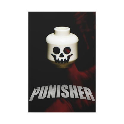 Custom MOC Same as Major Brands! The Punisher LEGO Movie Wall Art Canvas Art With Backing.