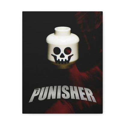 Custom MOC Same as Major Brands! The Punisher LEGO Movie Wall Art Canvas Art With Backing.