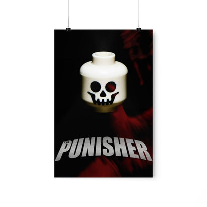 Custom MOC Same as Major Brands! The Punisher LEGO Movie Wall Art POSTER ONLY