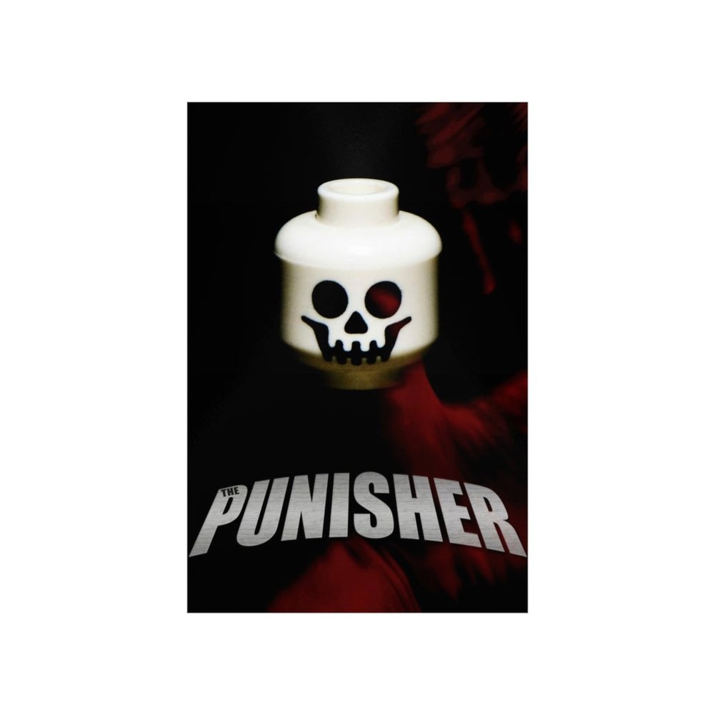 The Punisher LEGO Movie Wall Art POSTER ONLY Jurassic Bricks