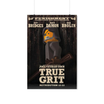 True Grit LEGO Movie Wall Art POSTER ONLY Jurassic Bricks