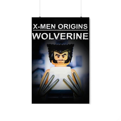 X-Men Origins Wolverine LEGO Movie Wall Art POSTER ONLY Jurassic Bricks