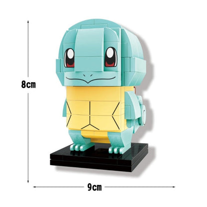 ideas New Style Anime Pokemon Building Blocks Charizard pikachu Squirtle Bulbasaur Assembly Model Educational Kids Toys For Gift K&B Brick Store